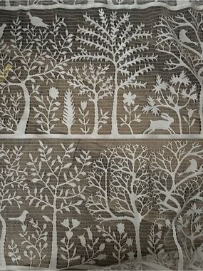 HERITAGE LACE Window curtain Panels (set of 6) Home Window Decor